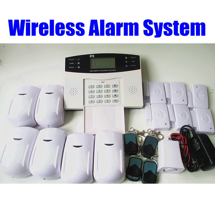 DIY Home Alarm
 Wireless LED PSTN intelligent Home Security DIY Burglar