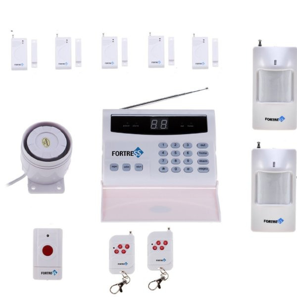 DIY Home Alarm
 Wireless Home Security Alarm System DIY Kit with Auto Dial