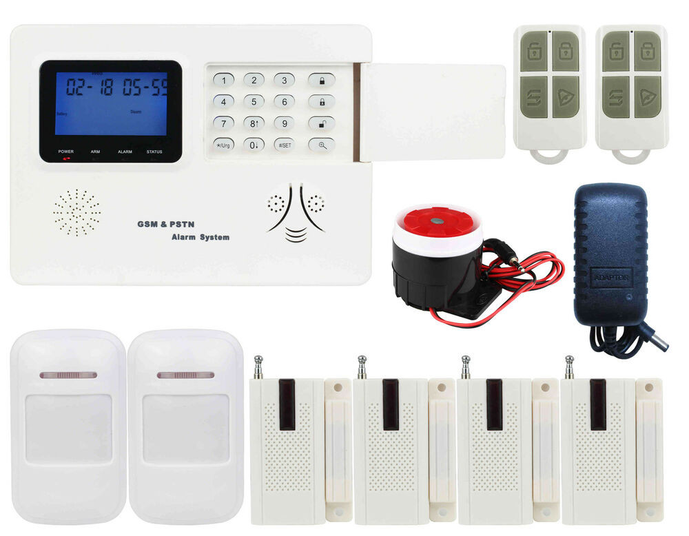 DIY Home Alarm
 K87 IOS Android APP GSM&PSTN SMS Wireless DIY Home