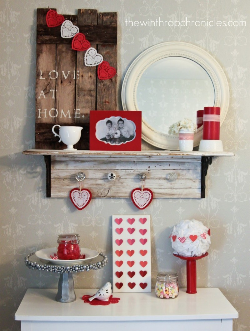 DIY Home Decor
 14 Romantic DIY Home Decor Project for Valentine’s Day