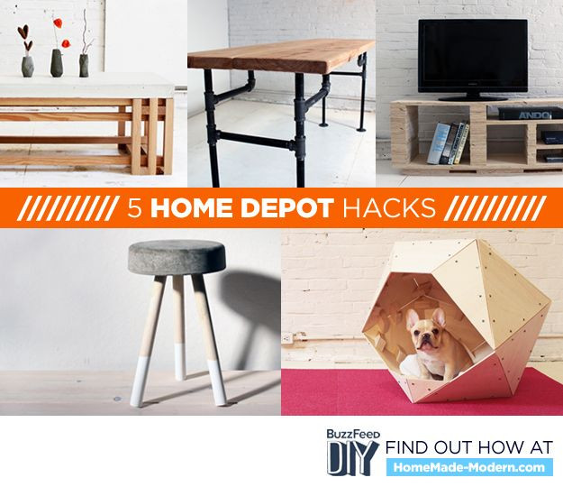 DIY Home Depot
 5 Home Depot Hacks