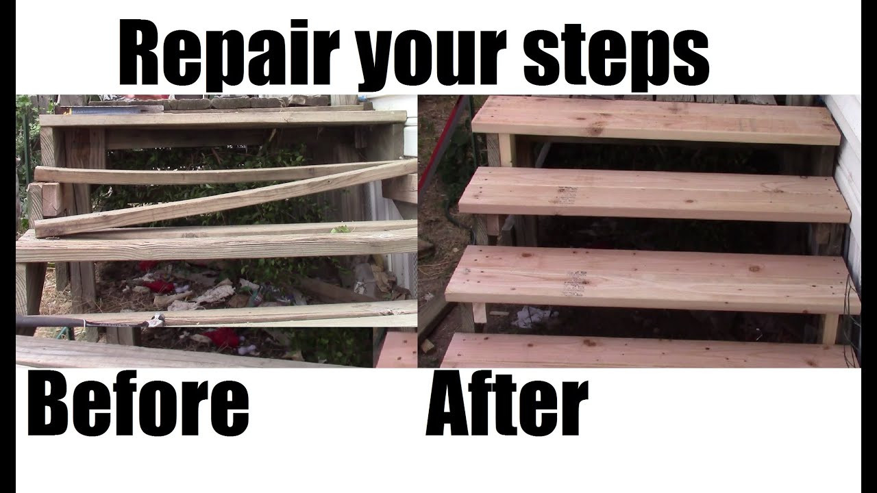 DIY Home Depot
 How to repair your porch steps DIY Home Depot materials