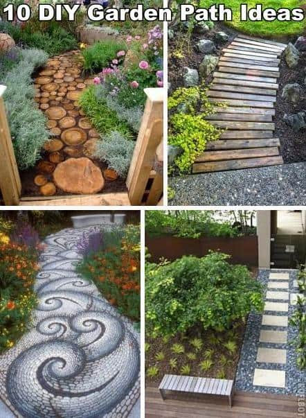 DIY Home Garden
 10 Unique and Creative DIY Garden Path Ideas