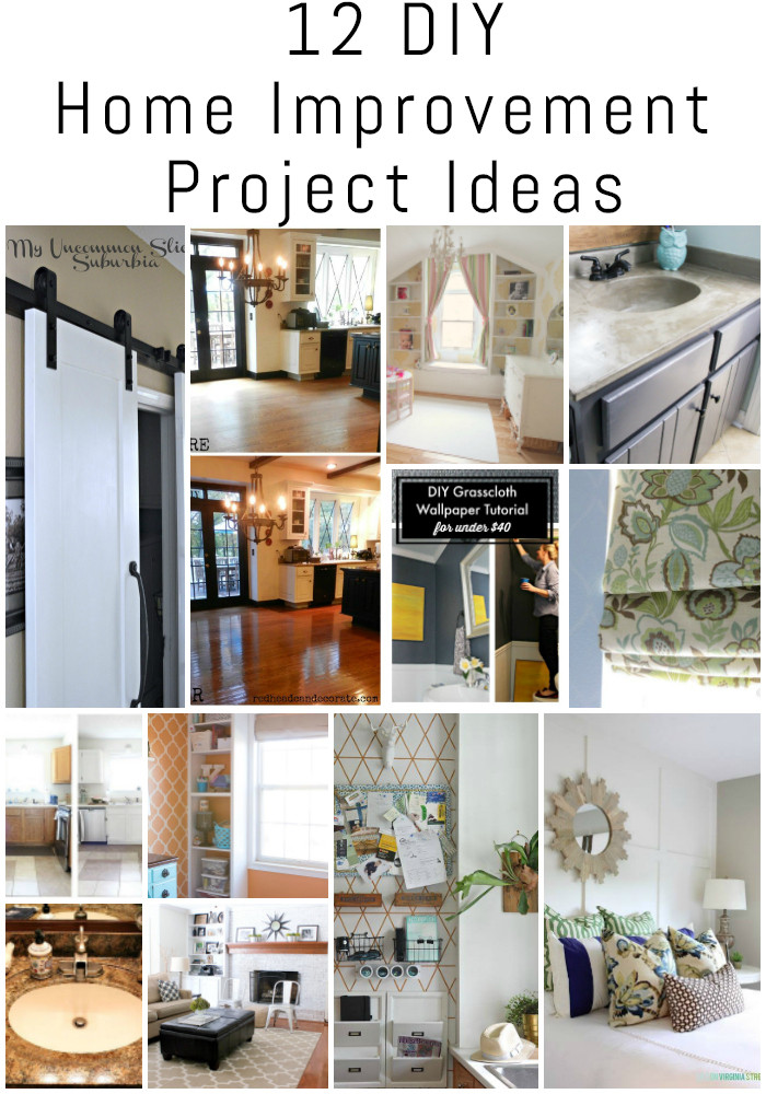 DIY Home Remodel
 12 DIY Home Improvement Project Ideas The DIY Housewives