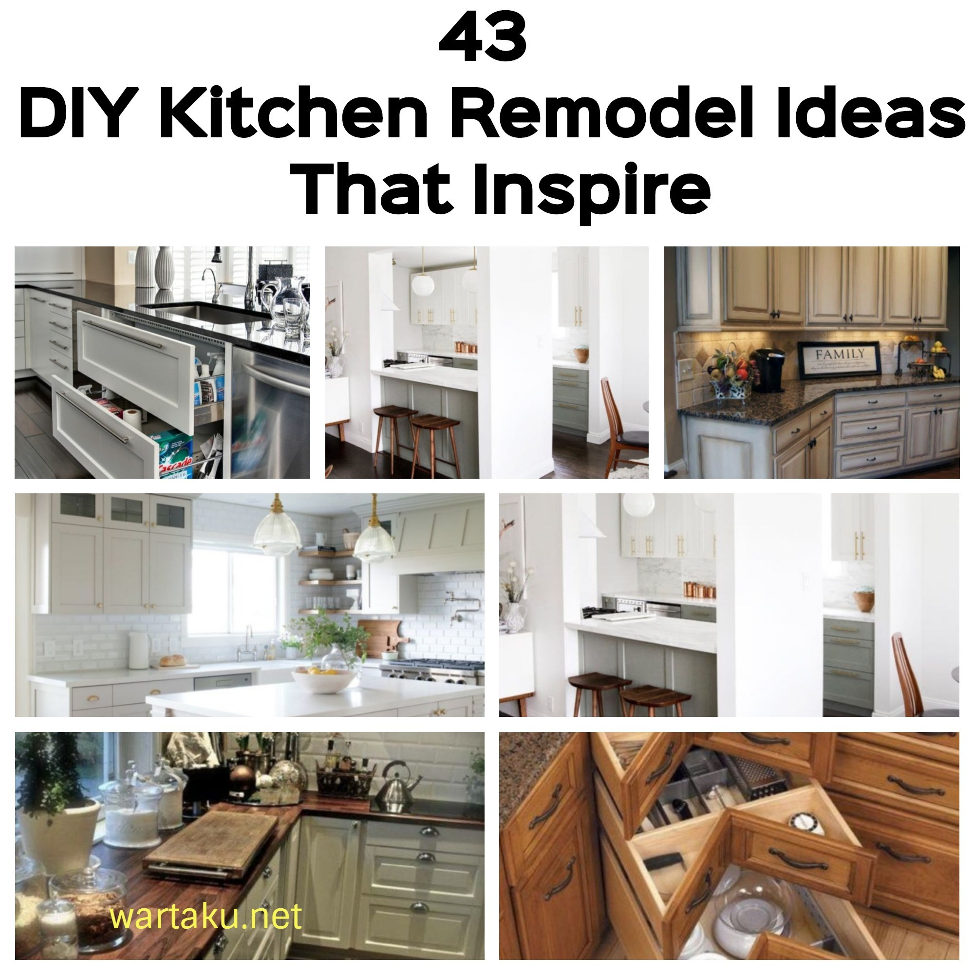 DIY Home Remodel
 43 DIY Kitchen Remodel Ideas That Inspire Wartaku