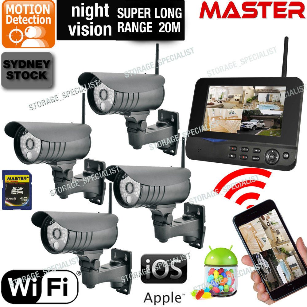 DIY Home Security Camera
 DIY Outdoor Security Cameras Wireless IP CCTV Home Video
