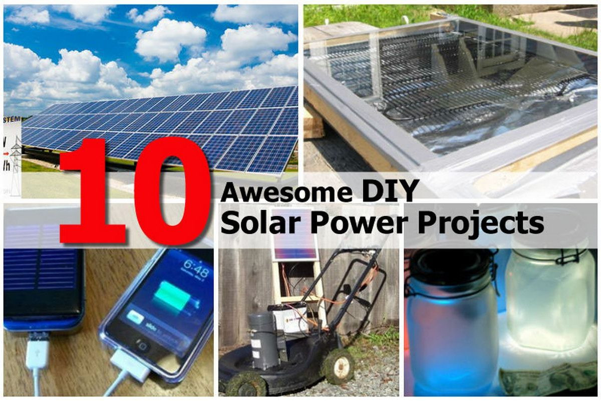 DIY Home Solar
 10 Awesome DIY Solar Power Projects
