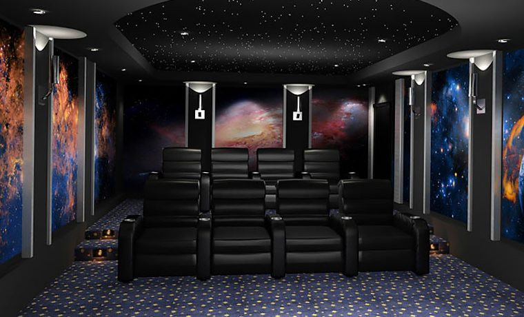 DIY Home Theater
 How To Home Theater DIY Space Themed Home Theater Ideas