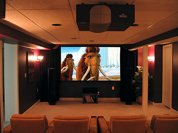 DIY Home Theater
 home theater design Home Gallery