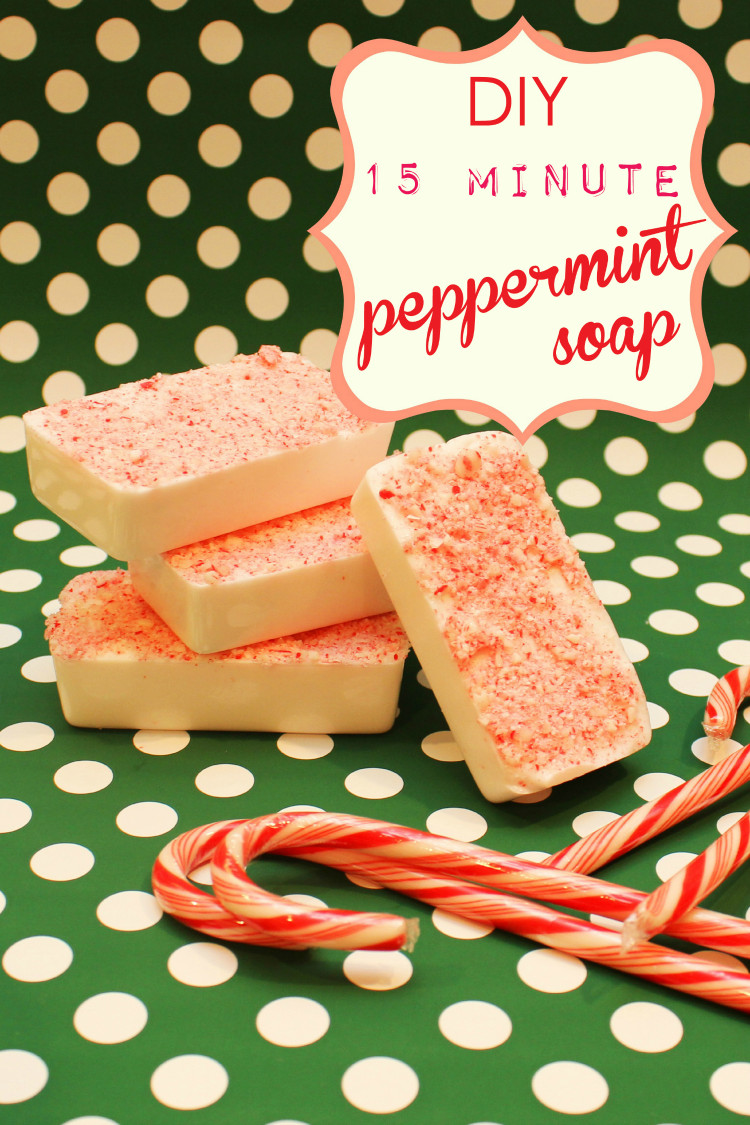 DIY Homemade Soap
 DIY Peppermint Soap The SITS Girls