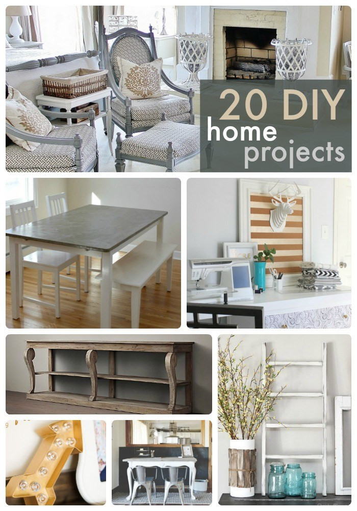 DIY Ideas For The Home
 Great Ideas 20 Home DIY Projects
