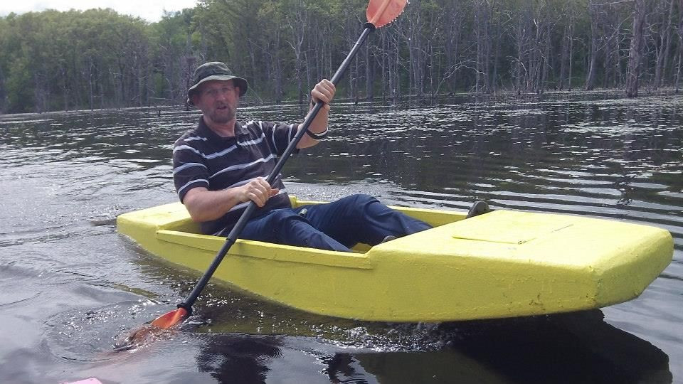 DIY Kayak Plans
 Sawfish an Unsinkable Lightweight Foam Kayak 23 Lbs