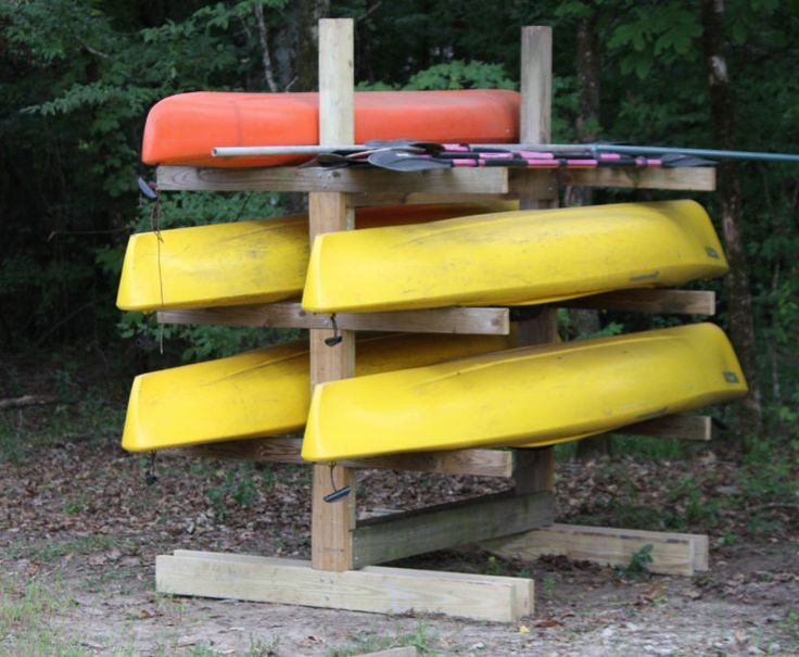 DIY Kayak Storage Rack Plans
 Best 25 Kayak rack ideas on Pinterest
