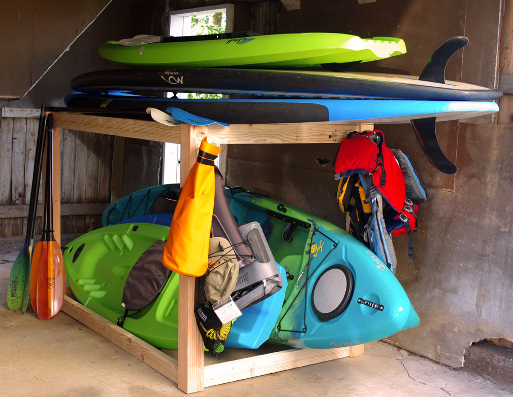 DIY Kayak Storage Rack Plans
 Kayak and SUP Storage Rack A Simple DIY Project Create