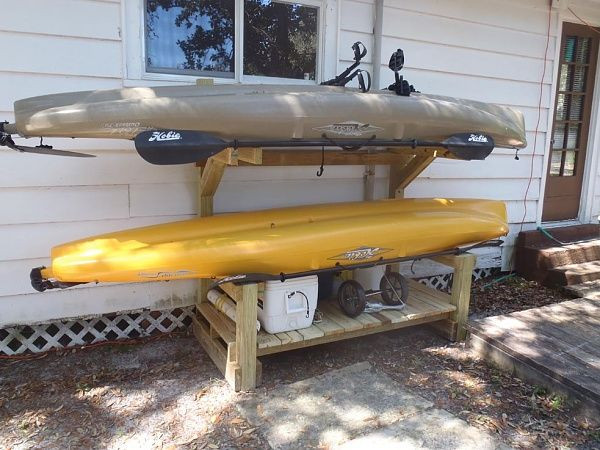 DIY Kayak Storage Rack Plans
 25 best ideas about Kayak Rack on Pinterest