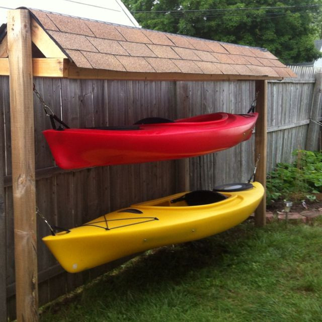 DIY Kayak Storage Rack Plans
 Best 25 Kayak storage ideas on Pinterest