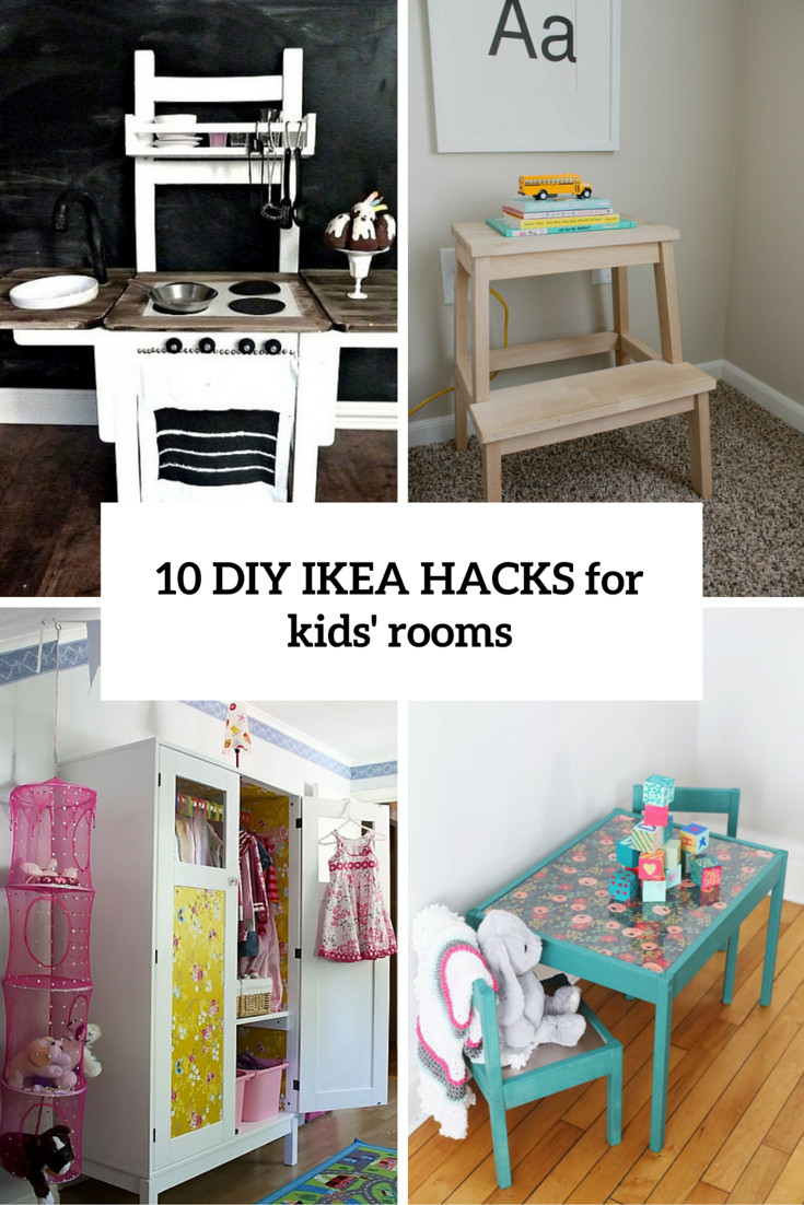 DIY Kids Furniture
 10 Awesome DIY IKEA Hacks For Any Kids’ Room Shelterness