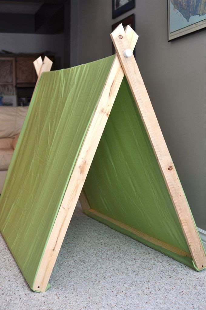 DIY Kids Tent
 Diy Childrens Fort WoodWorking Projects & Plans