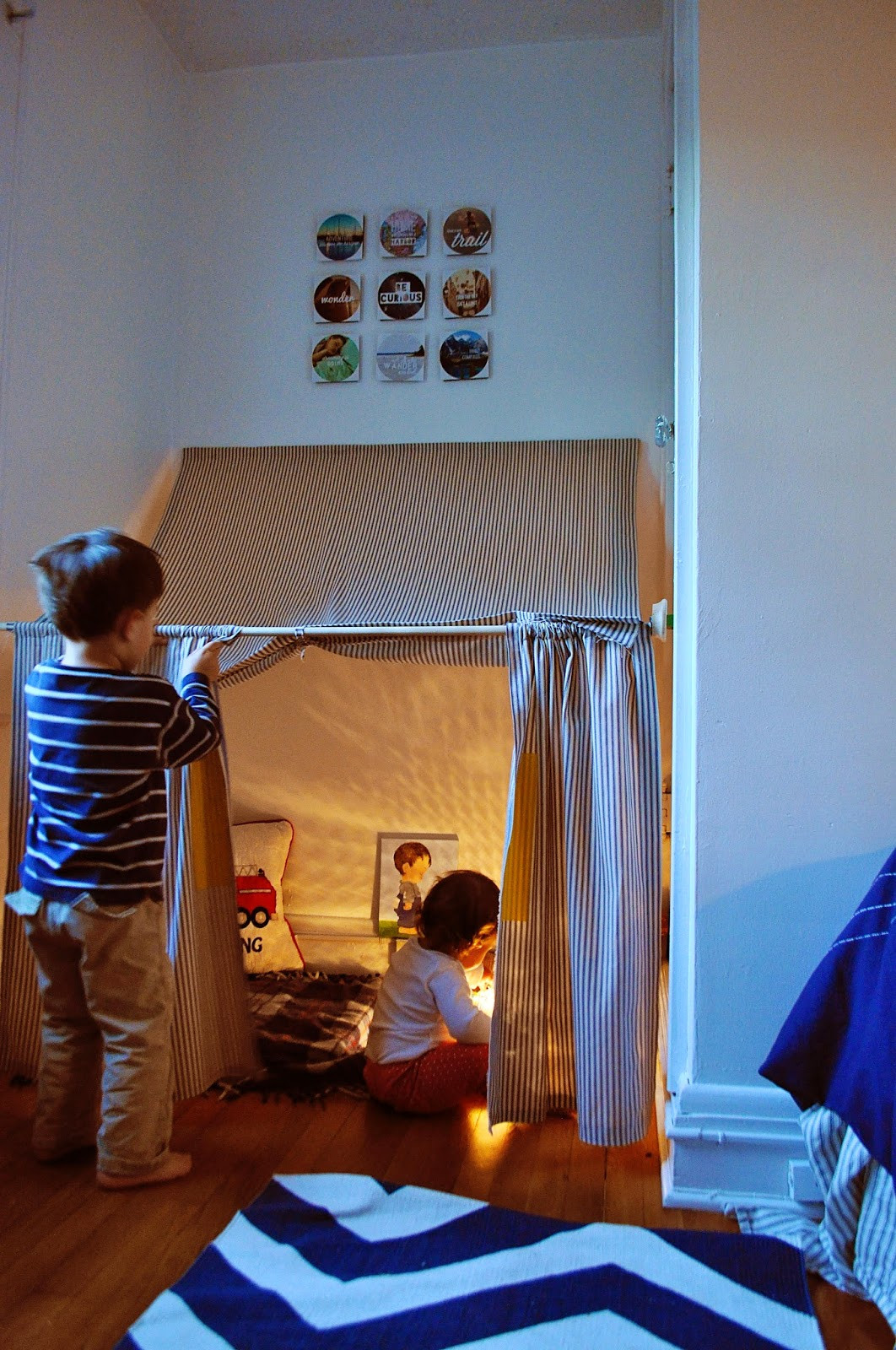 DIY Kids Tent
 Ducklings In A Row Hair DIY Tutorials Indoor Tent How To