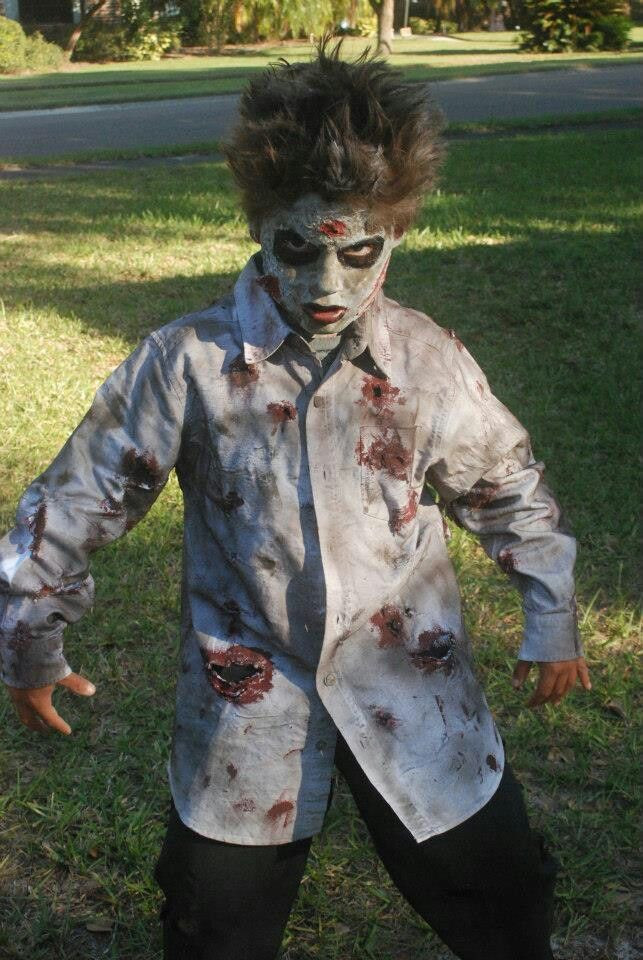 DIY Kids Zombie Costume
 Diy zombie costume Halloween costumes Pinterest and Web