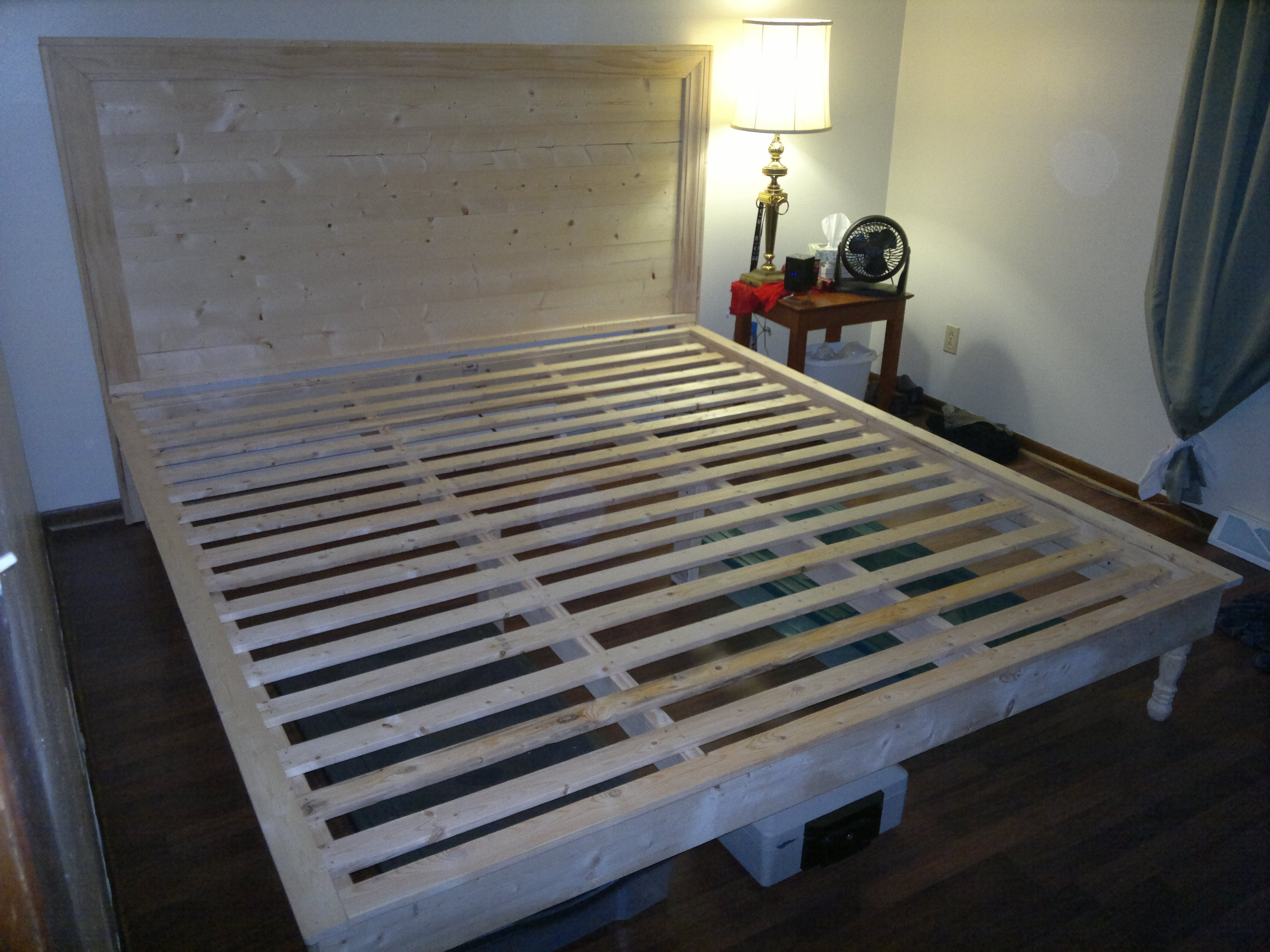 DIY King Platform Bed Plans
 King Platform Bed Woodworking Plans PDF Woodworking