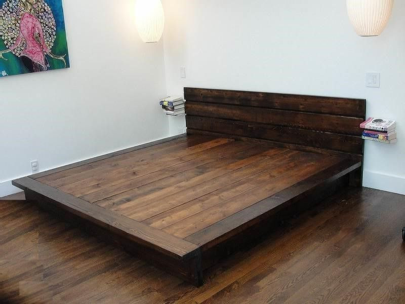 DIY King Platform Bed Plans
 DIY King Platform Bed Frame woodworking