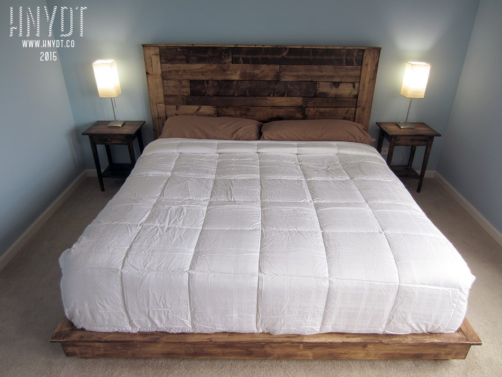 DIY King Platform Bed Plans
 15 DIY Platform Beds That Are Easy To Build – Home And