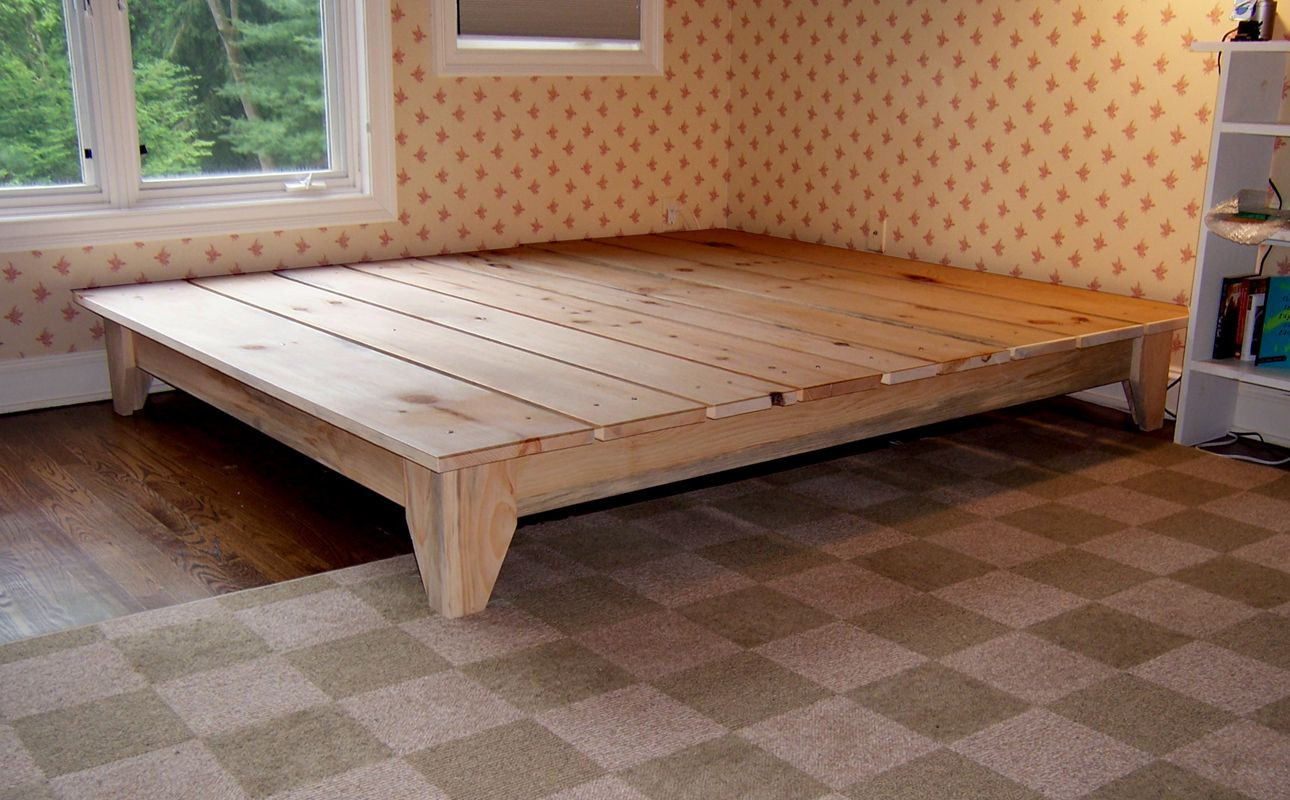 DIY King Platform Bed Plans
 Woodworking king size platform bed plans PDF Free Download
