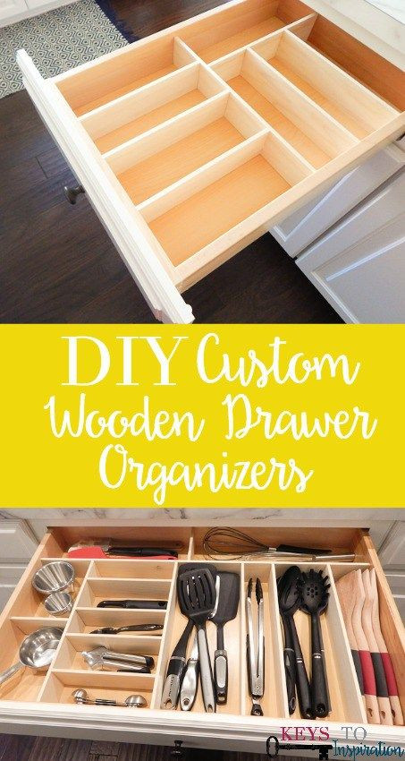 DIY Kitchen Drawer Organizer
 Best 25 Kitchen drawer organization ideas on Pinterest