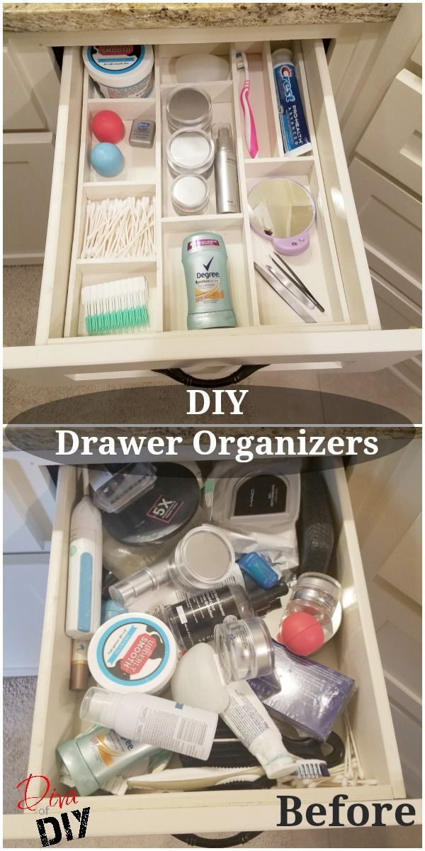 DIY Kitchen Drawer Organizer
 Best 25 Bathroom drawer organization ideas on Pinterest