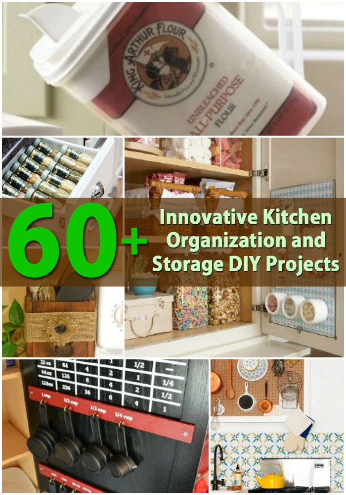 DIY Kitchen Organizers
 60 Innovative Kitchen Organization and Storage DIY