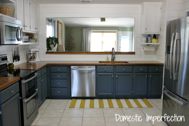 Diy Kitchen Remodel
 House Tour — Domestic Imperfection