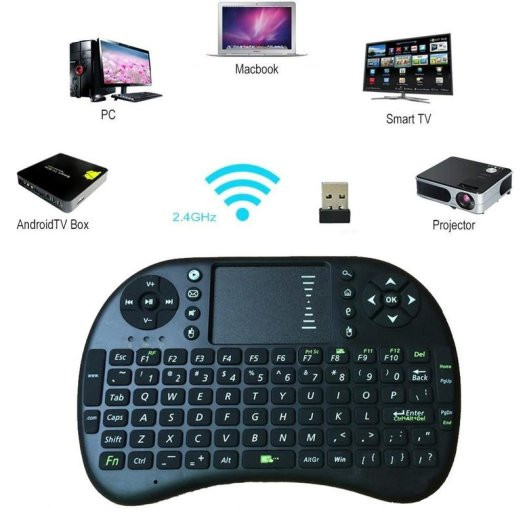 DIY Kodi Box
 Wireless Airmouse Keyboard Touchpad Remote Control For