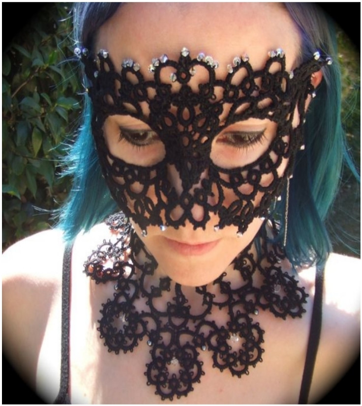 DIY Lace Masquerade Mask
 Top 10 DIY Mardi Gras Carnival Face Masks Top Inspired