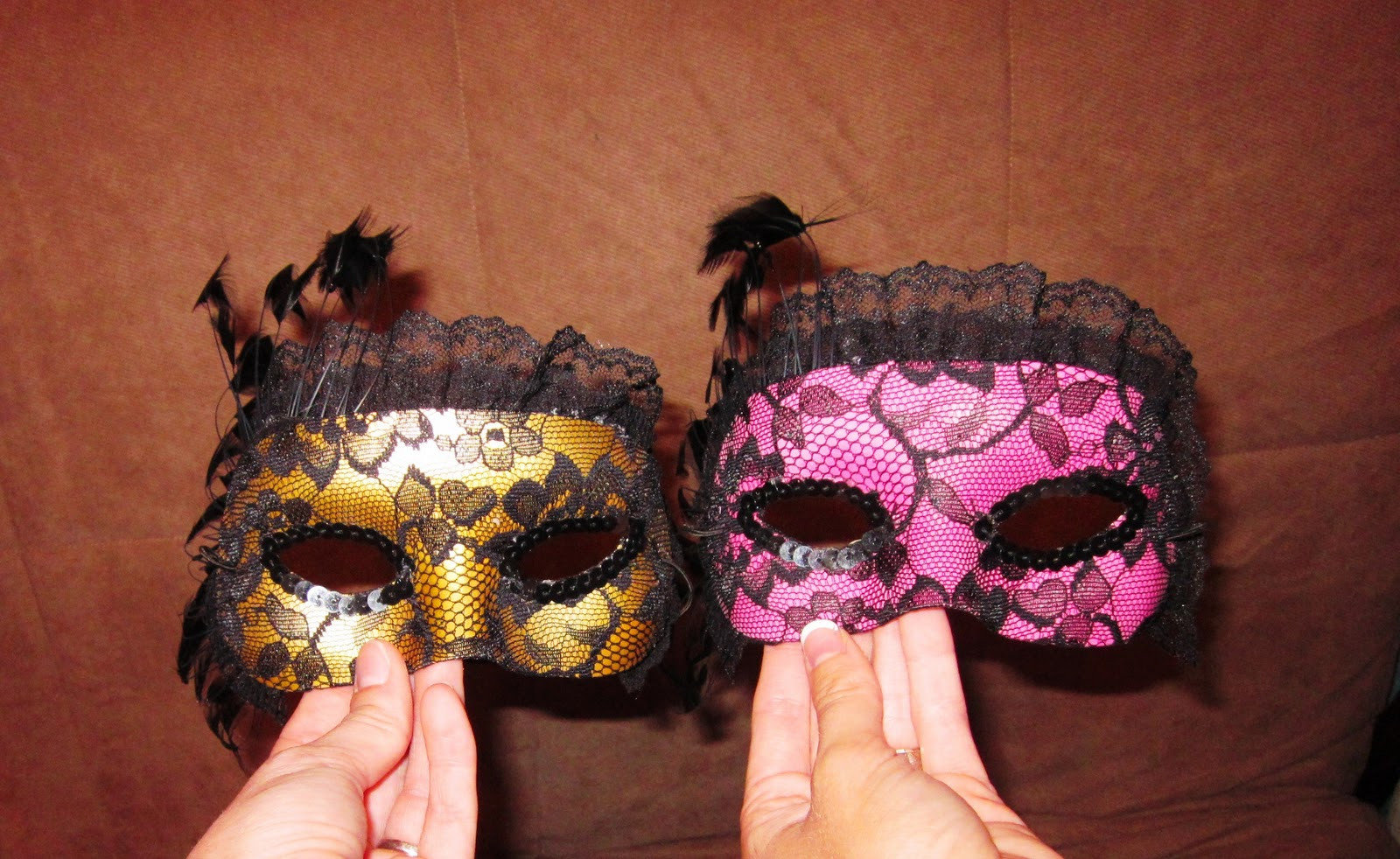 DIY Lace Masquerade Mask
 Life After the Aisle DIY Halloween Mask Mini Tutorial