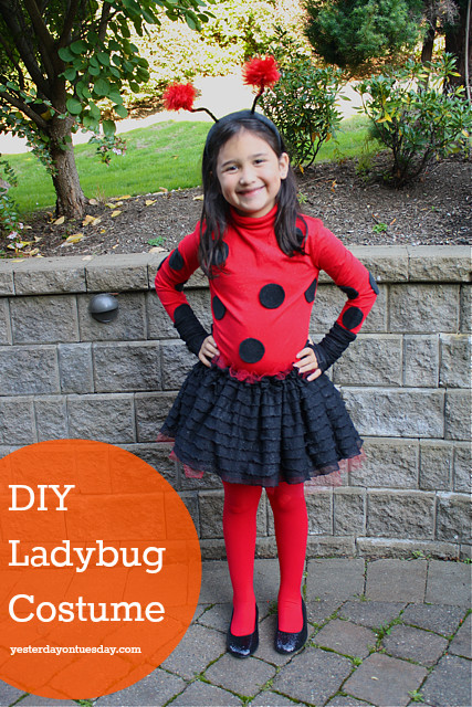 DIY Ladybug Costumes
 4 DIY Halloween Costumes