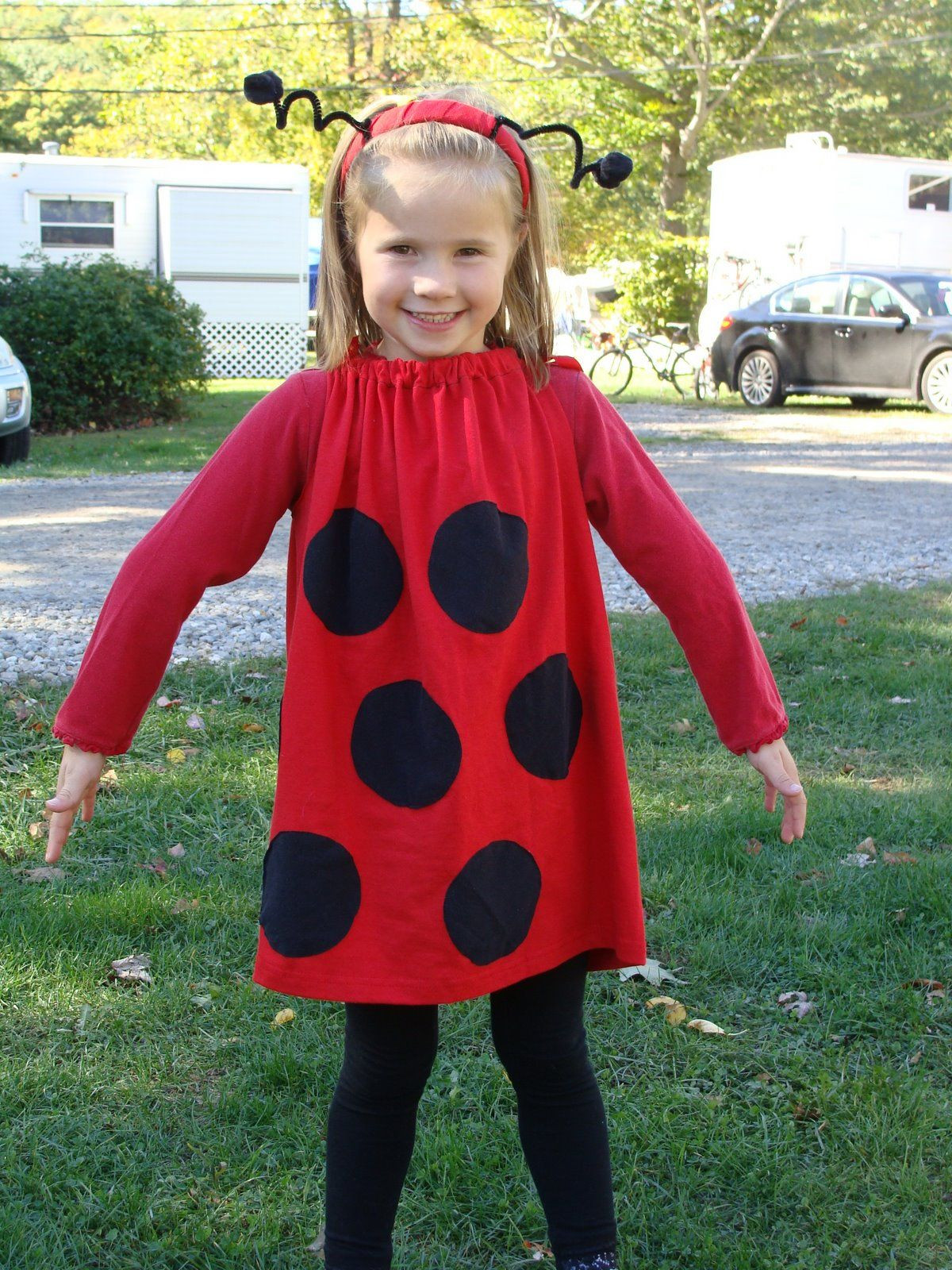 DIY Ladybug Costumes
 homemade ladybug costume Google Search