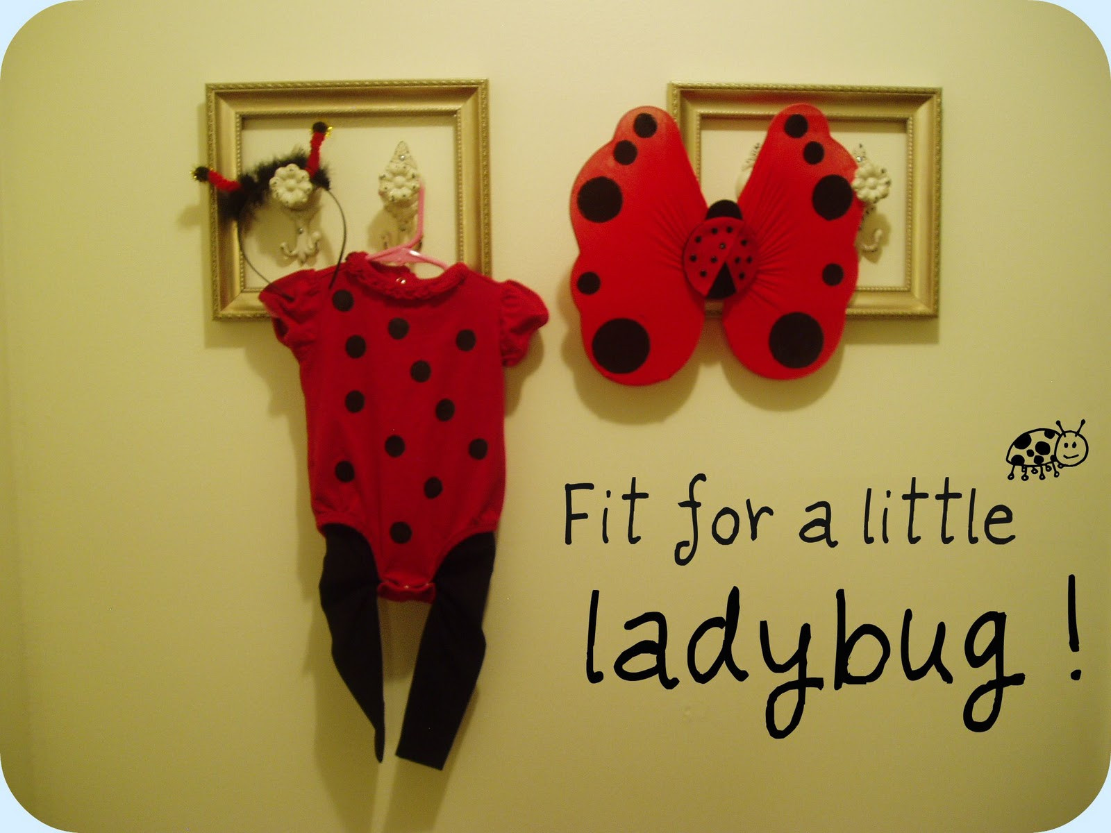 DIY Ladybug Costumes
 Spartan Living Homemade Toddler Costume Fit for a