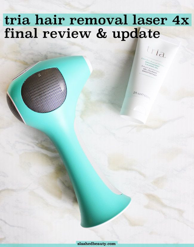 DIY Laser Hair Removal
 Final Tria Hair Removal Laser 4x Review