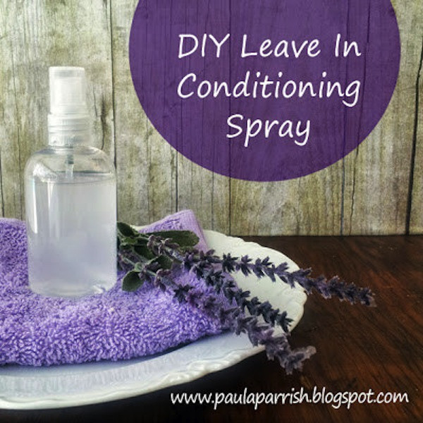 DIY Leave In Conditioner For Damaged Hair
 Natural Homemade Hair Treatments