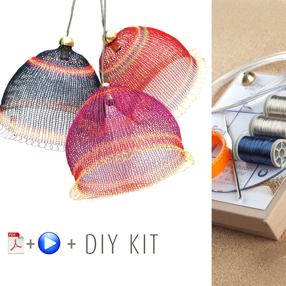 DIY Lighting Kit
 Pendant Light Kit DIY Pendant light kits Wire Crochet by Yoola
