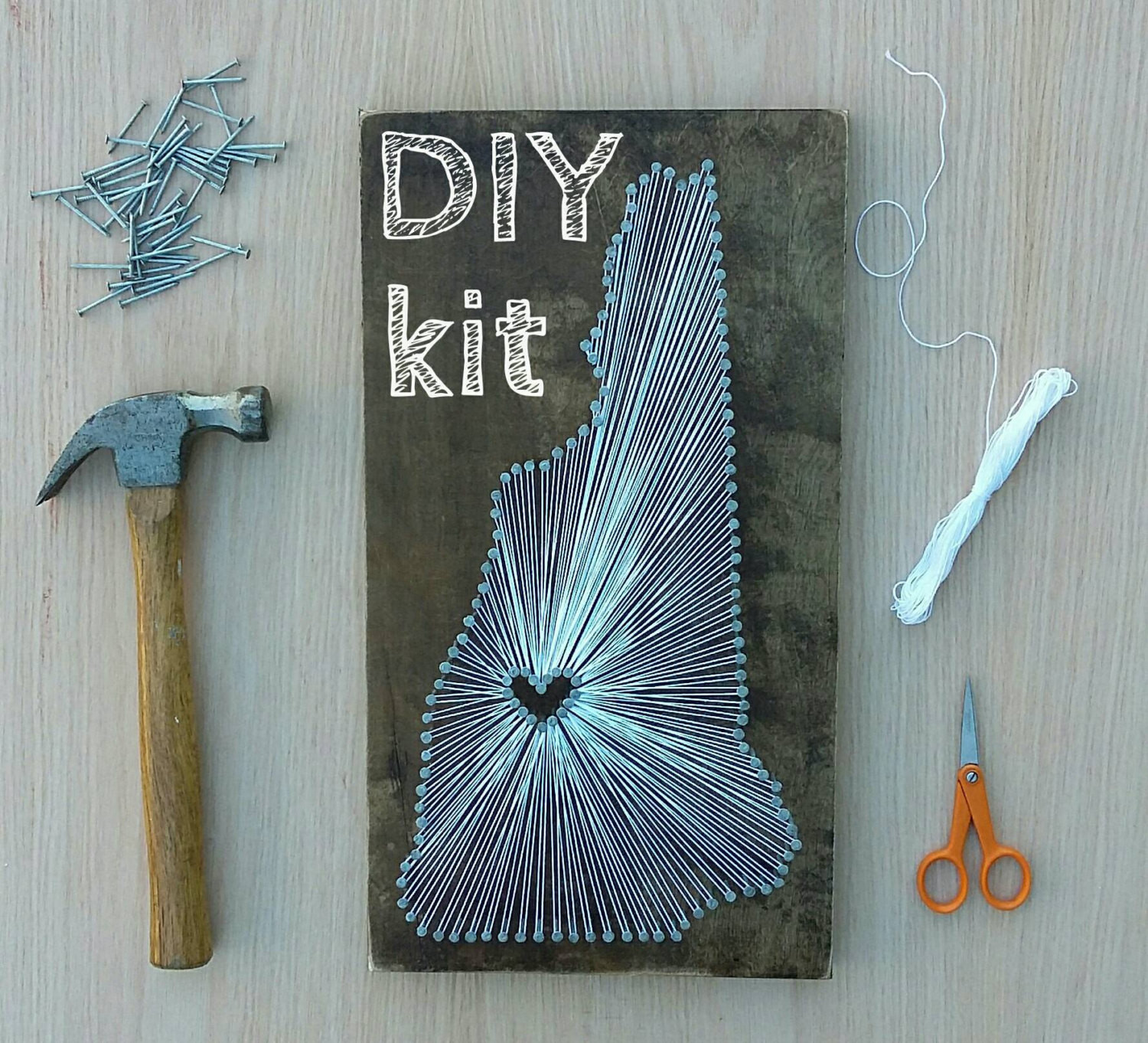 DIY Love Is Art Kit
 DIY New Hampshire String Art Kit State string Art Kit