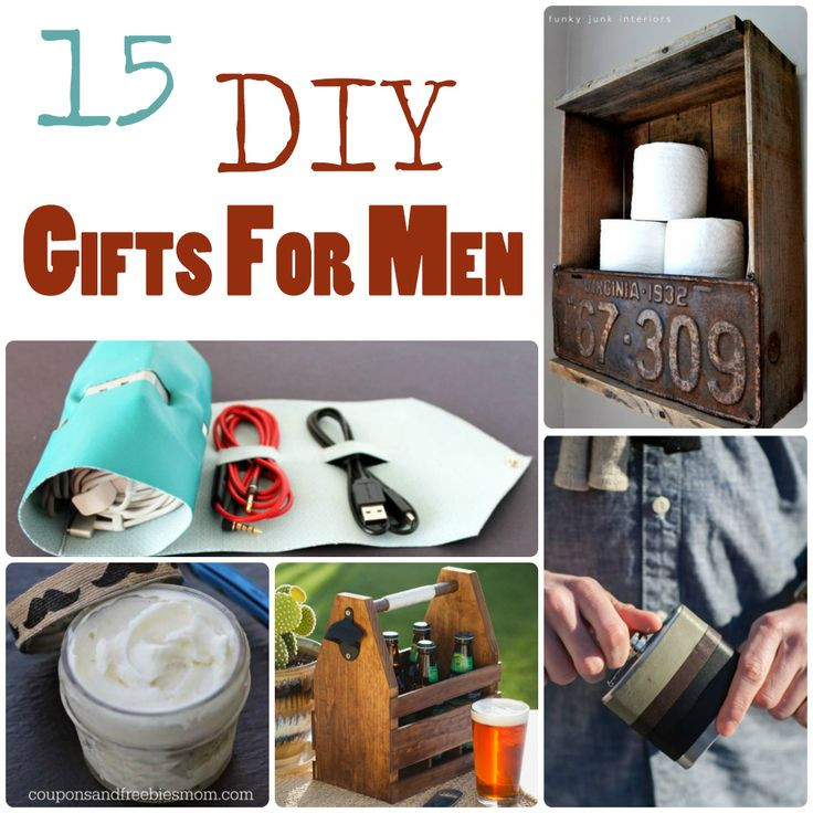 DIY Man Gifts
 15 DIY Gifts for Men
