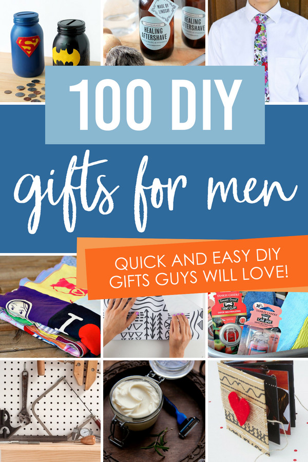 DIY Man Gifts
 Creative DIY Gift Ideas for Men