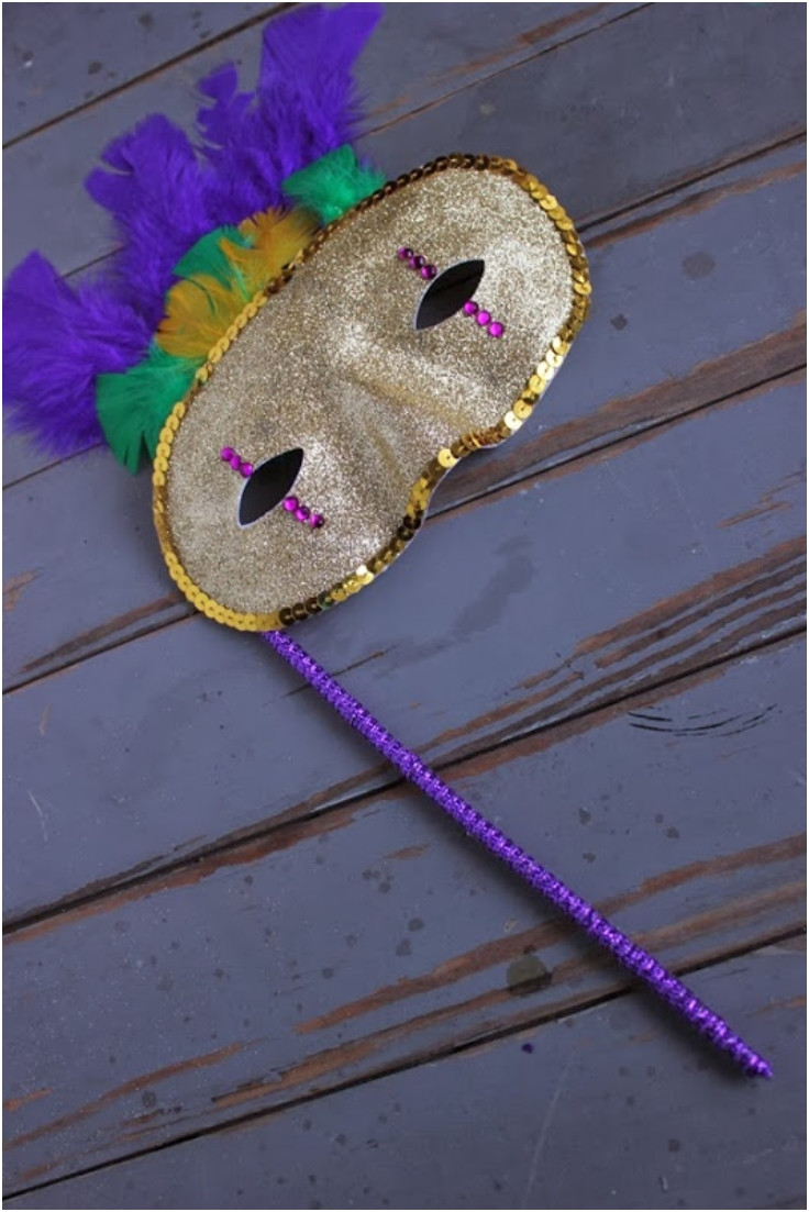 DIY Mardi Gras Masks
 Top 10 DIY Mardi Gras Carnival Face Masks Top Inspired