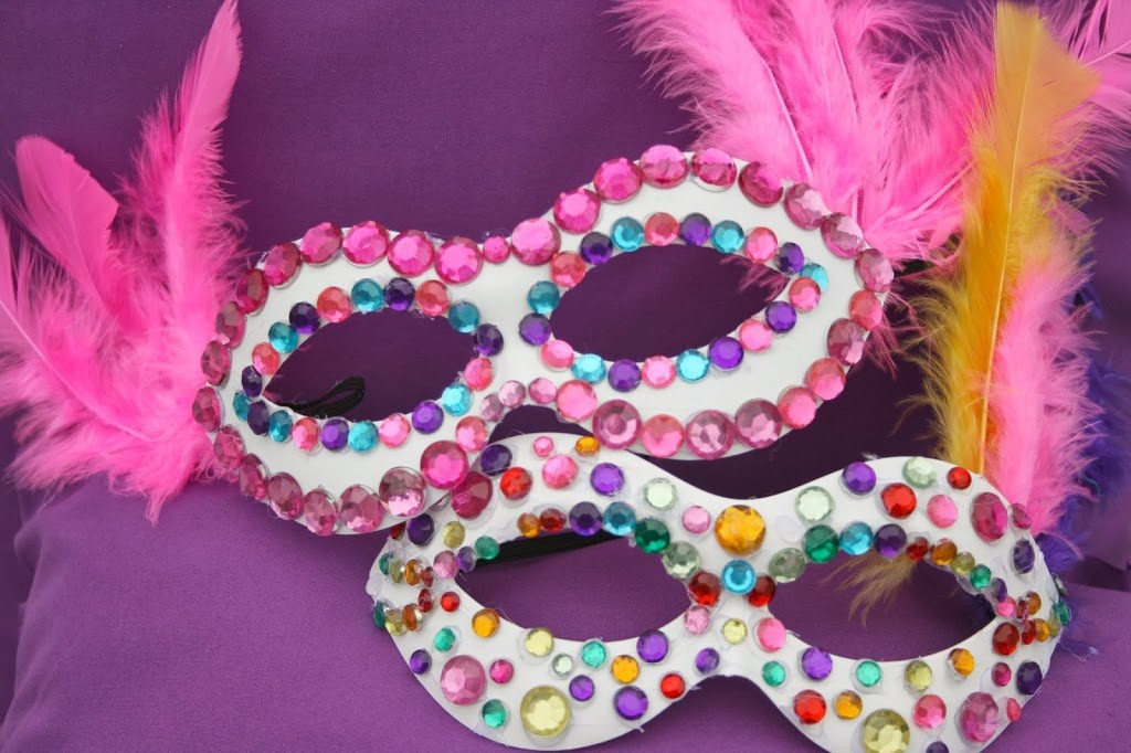 DIY Mardi Gras Masks
 DIY Festive Masks for Mardi Gras Over The Top Mommy