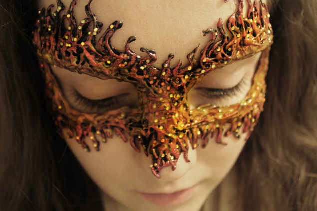 DIY Masquerade Mask
 DIY Fire Masquerade
