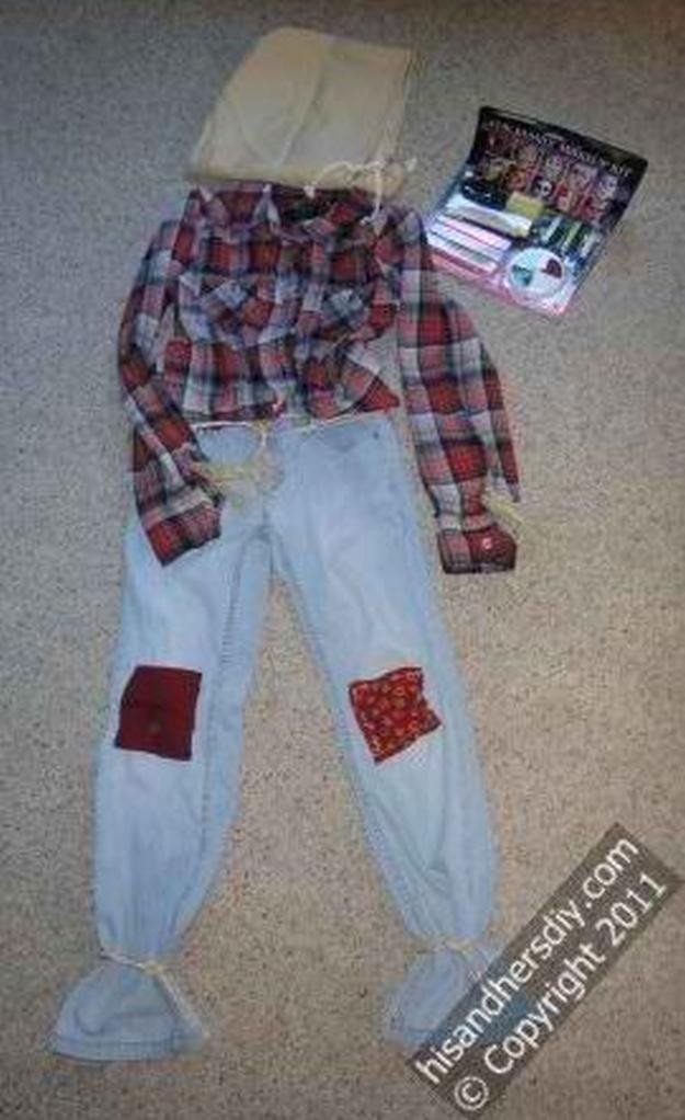 DIY Mens Costumes
 17 DIY Scarecrow Costume Ideas From Clever to Creepy