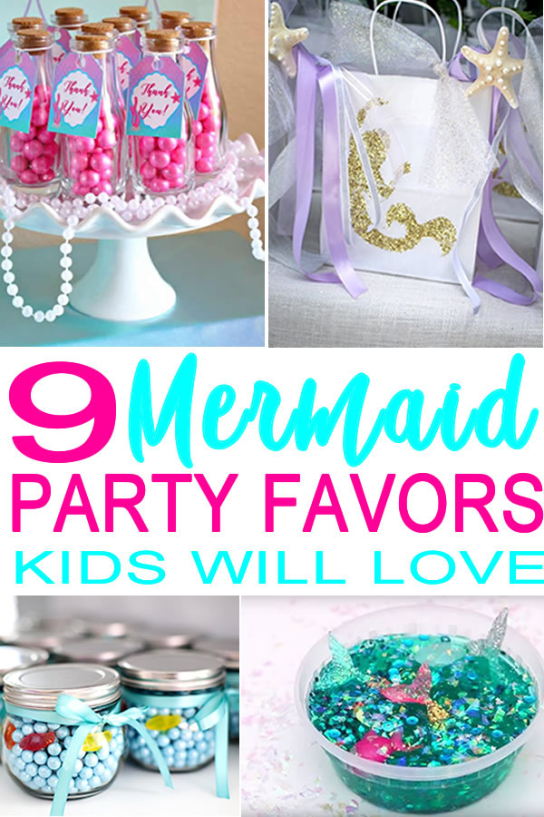 Diy Mermaid Party Ideas
 Mermaid Party Favor Ideas