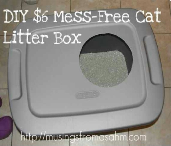 DIY Mess Free Cat Litter Box
 Hide Your Cats Litter Box And Give Them Their Own Personal